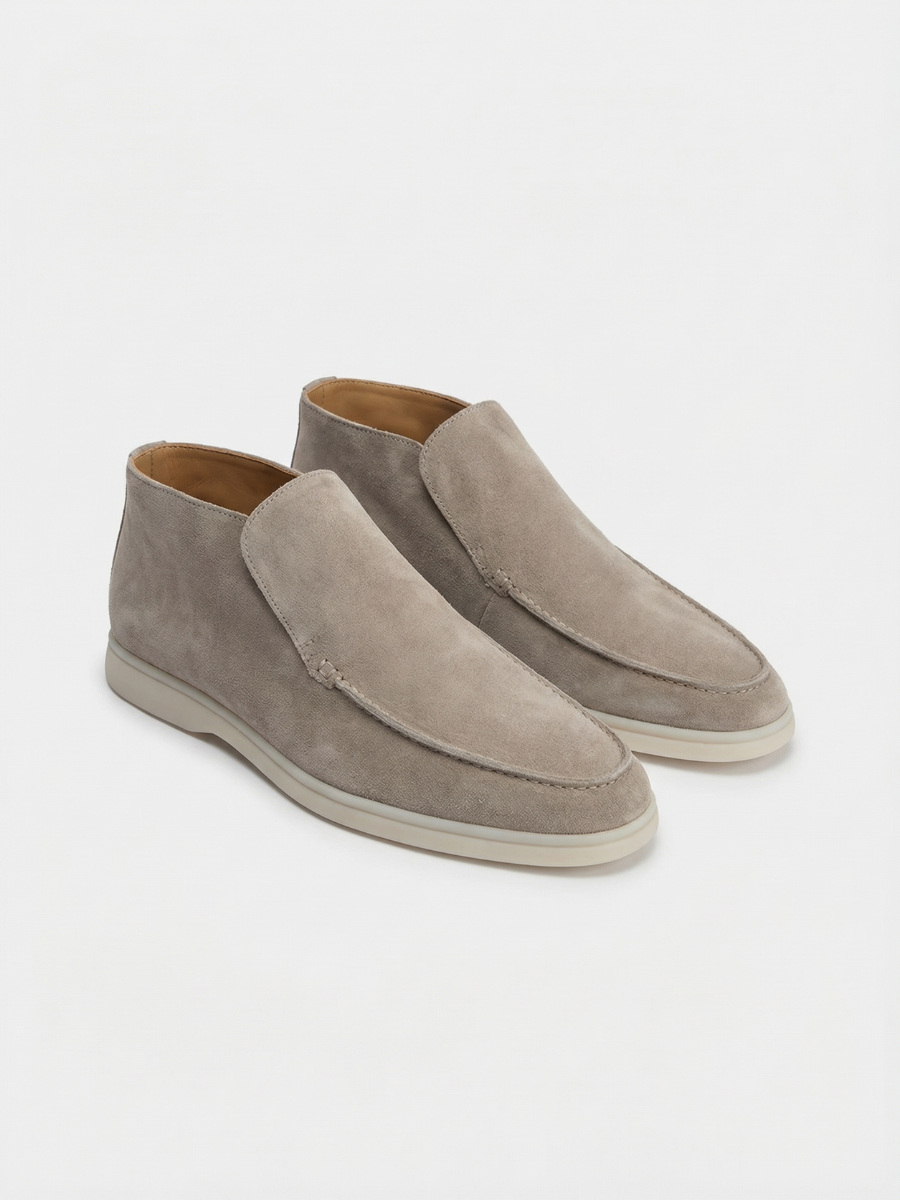 Hellgrauer City-Loafer