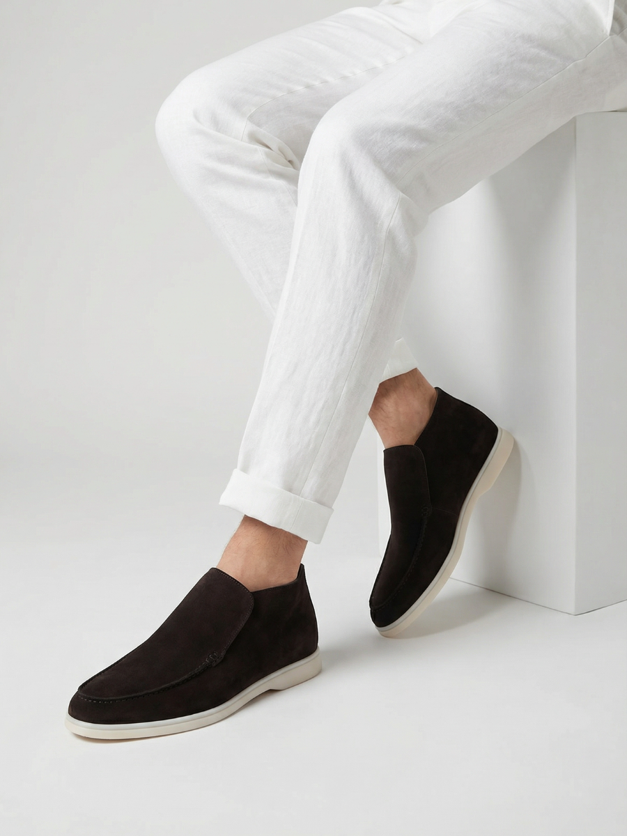 Schwarzer City Loafer