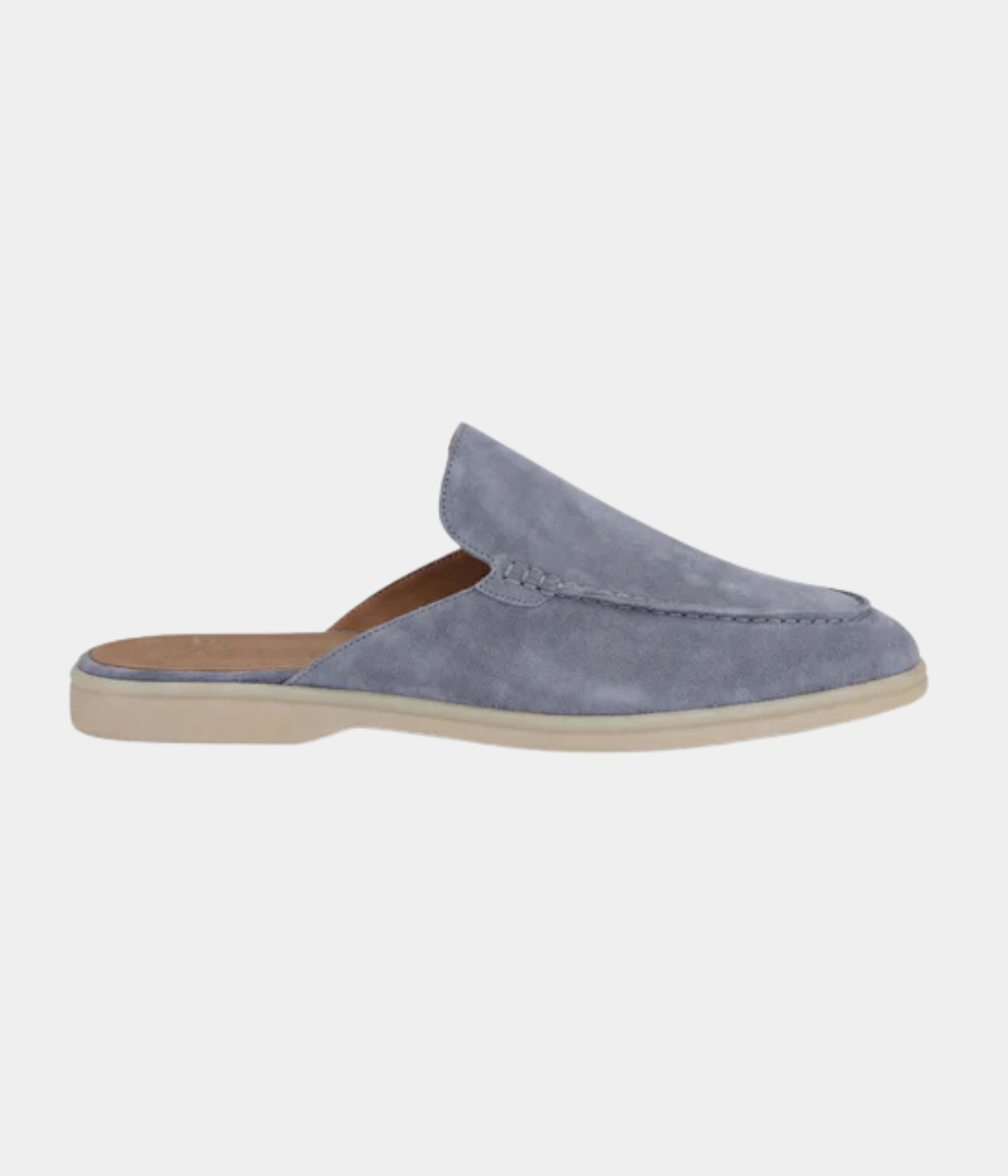Babyblaue Positano-Pantolette