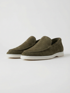 Olive Yacht Loafers