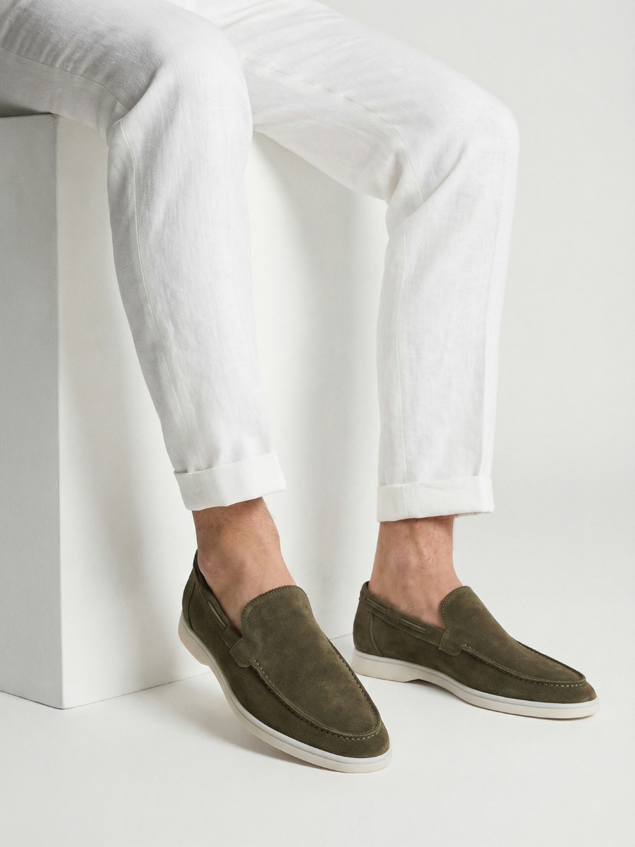 Olive-Yacht-Loafer